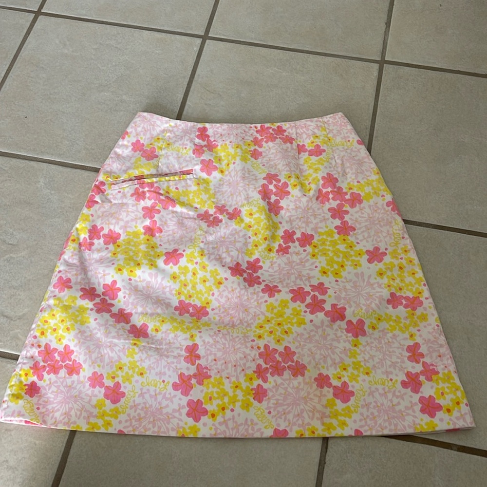 vintage lilly pulitzer skirt